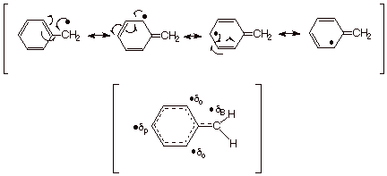 cyclopentadienyl resonance